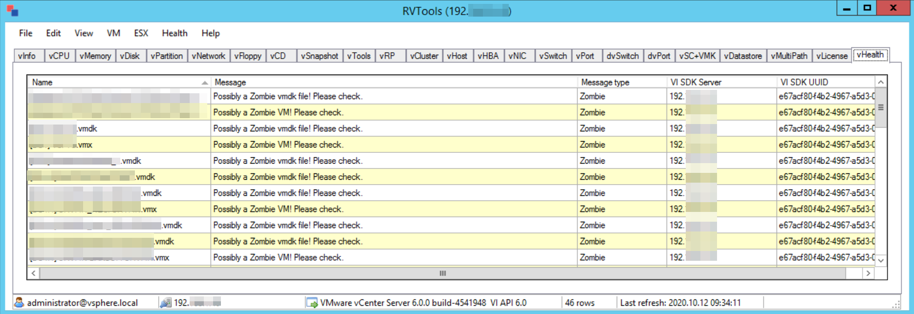 RVTools - mächtiges VMware Tool - blog.admin-intelligence.de