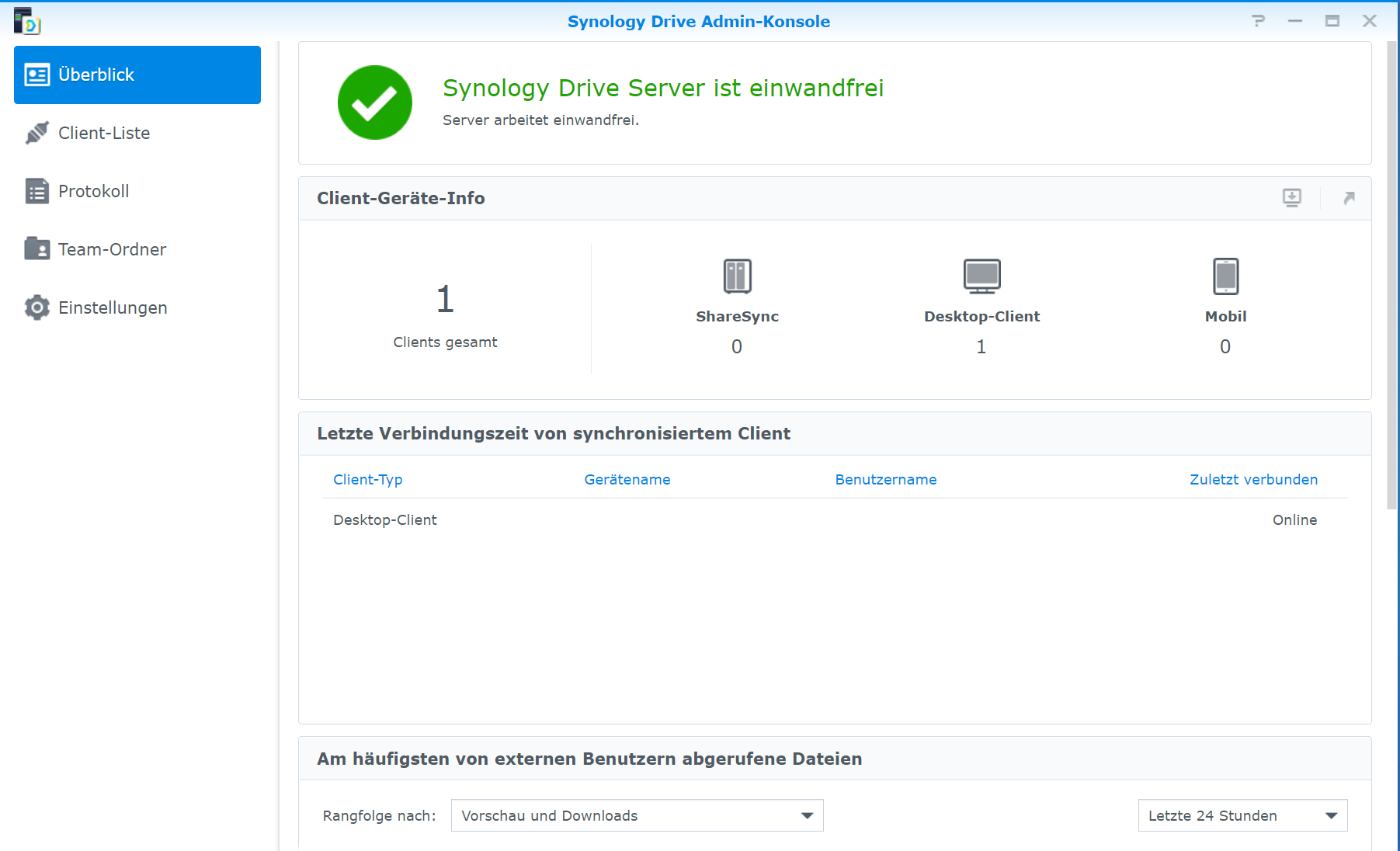 synology drive server client