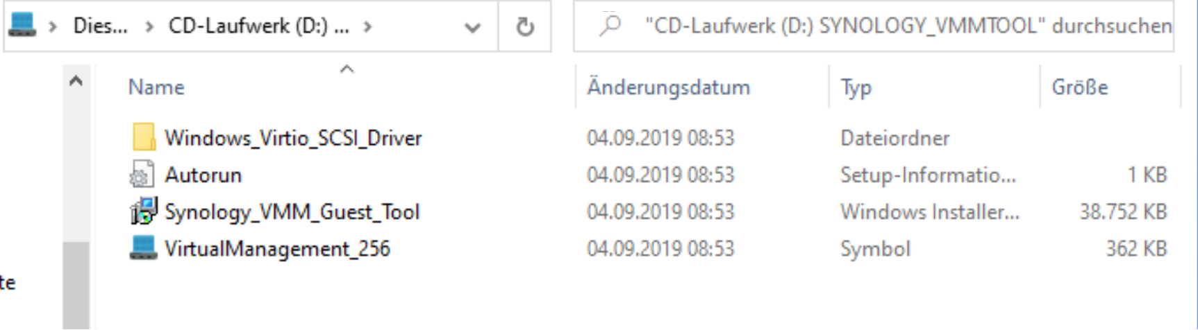 Beim Laden Der Java Vm Ist Windows Fehler 2 Aufgetreten Synology Virtual Machine Manager, Installation einer VM - blog.admin