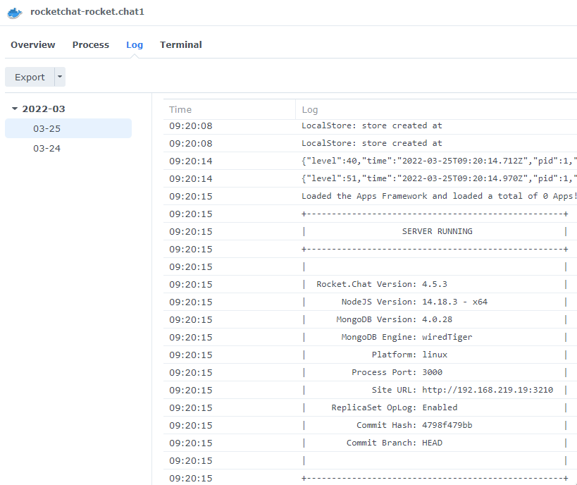 Rocket Chat Mit Docker Auf Synology NAS Installieren Blog admin intelligence de