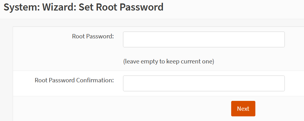 OPNsense Root Passwort setzen
