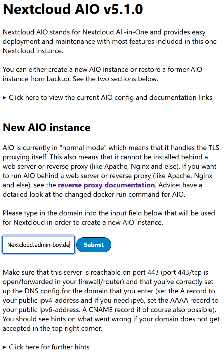 Nextcloud AIO All In One Blog admin intelligence de Nextcloud aio all in one blog admin intelligence de