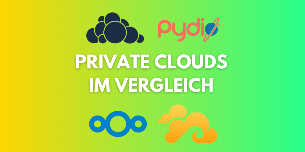 4 Private clouds im vergleich