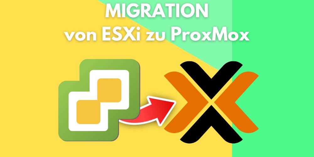 Beitragsbild ESXI to Proxmox