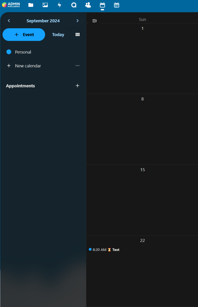 NC Kalender Eintrag