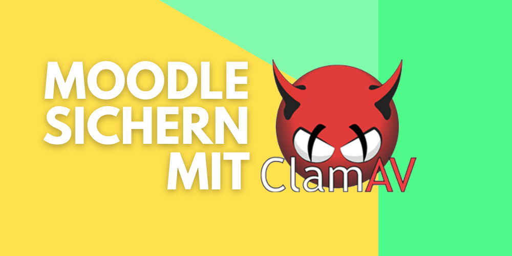 moodle mit clamAV sichern