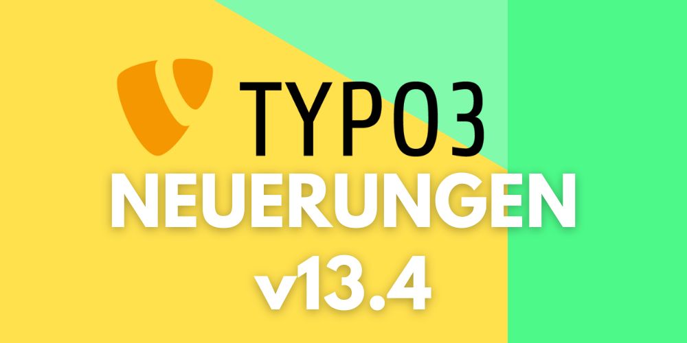 typo3 neuerung v13.4