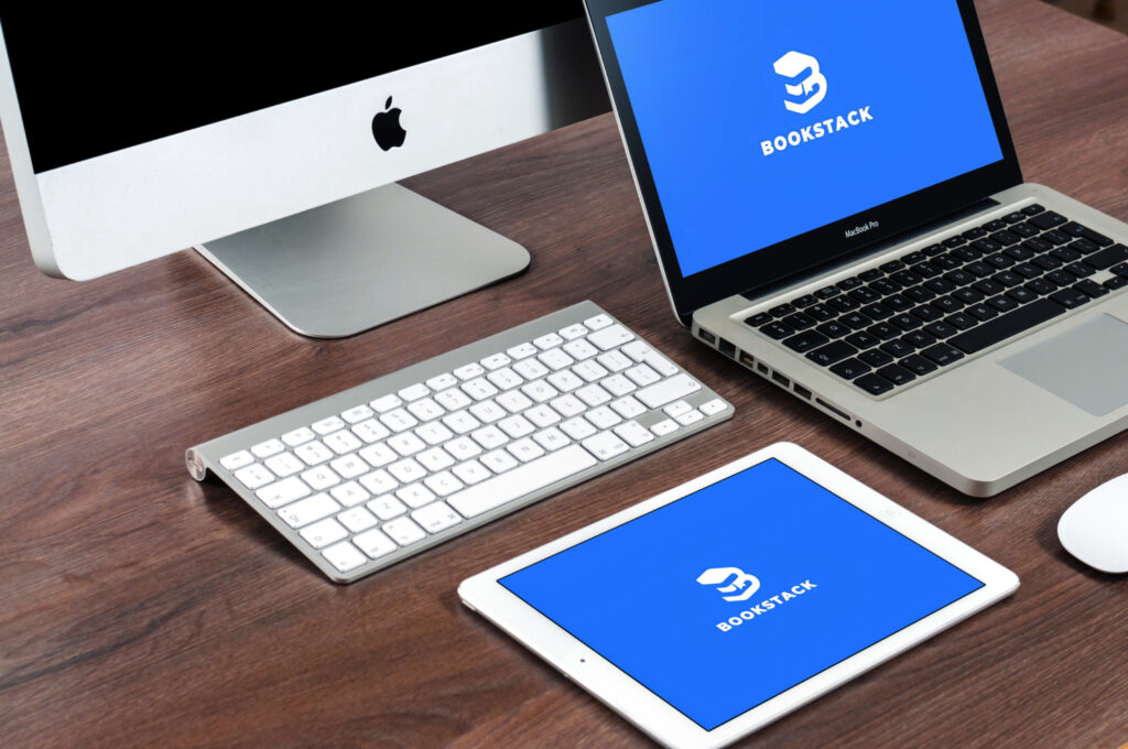 Bookstack Mac und Tablet