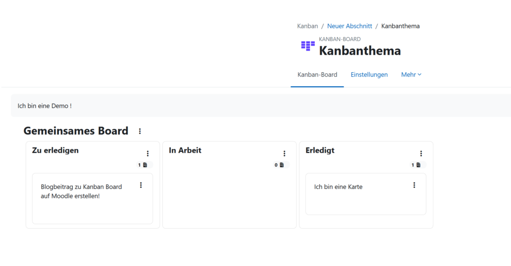 Struktur Kanban Board