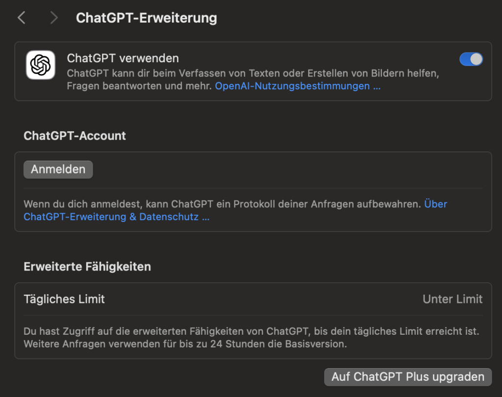 ChatGPT M4 Mac Mini mit ChatGPT