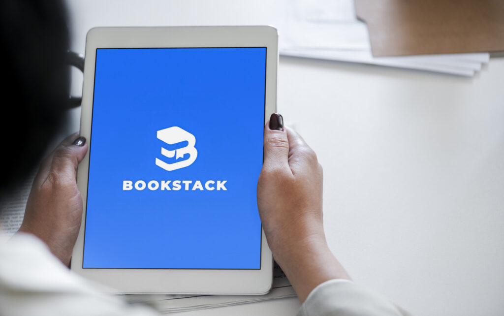 Bookstack am Tablet
