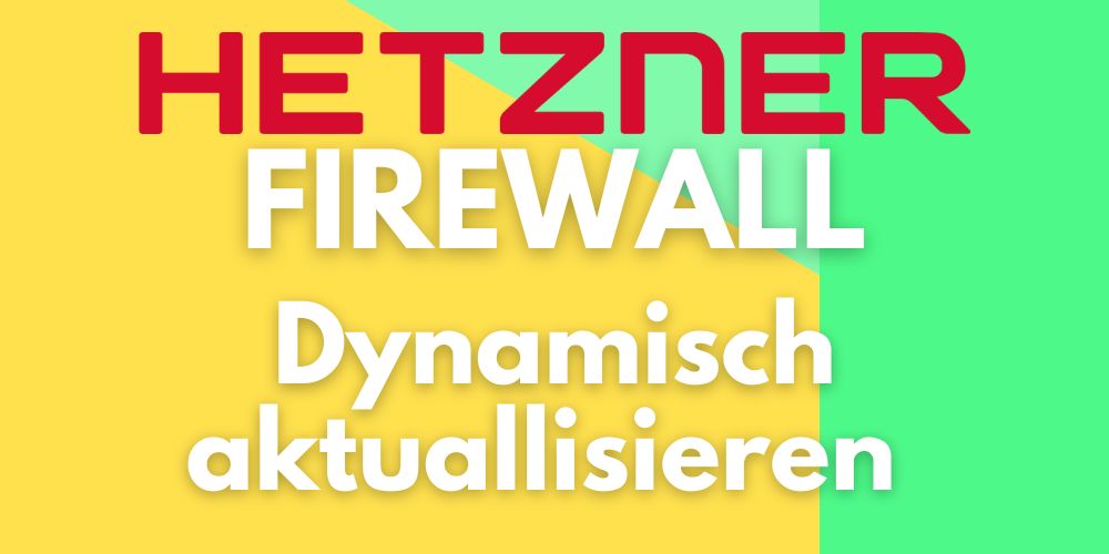 hetzner firewall