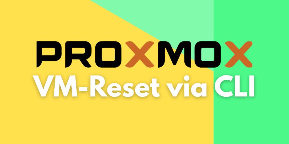 proxmox vm-reset via cli