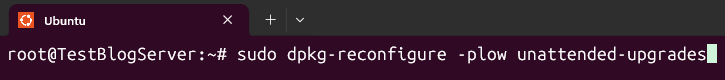 dpkg für automatische Updates auf Ubuntu Server