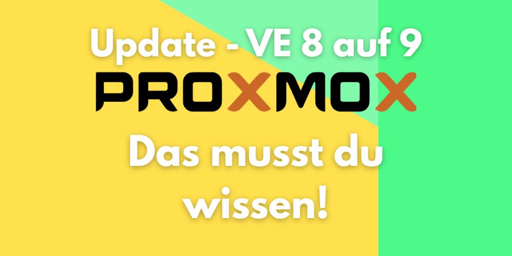 proxmox update ve 9