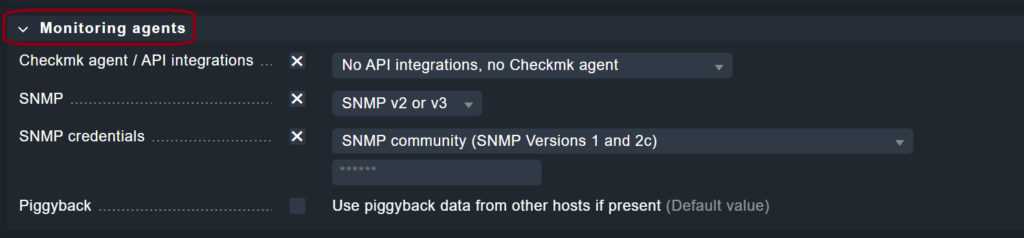 Kentix Multisensoren mit Checkmk überwachen. Kontix-Host Konfiguration.