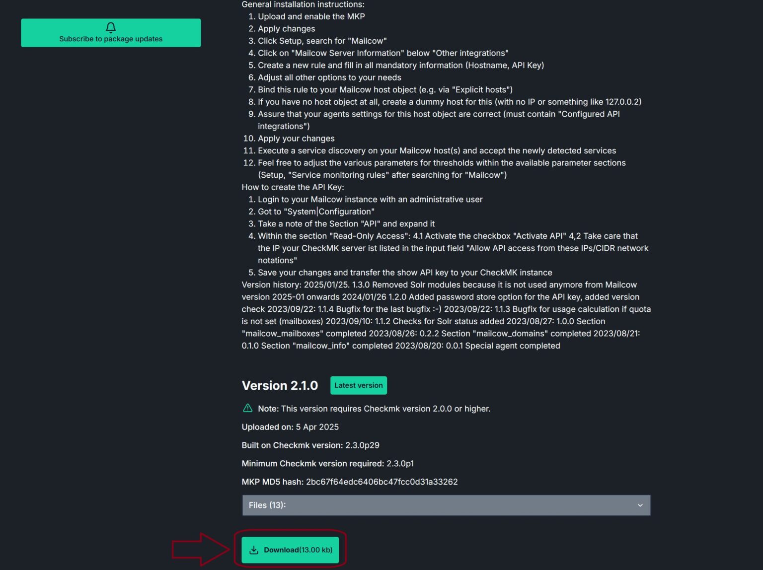 Mailcow überwachen mit Checkmk