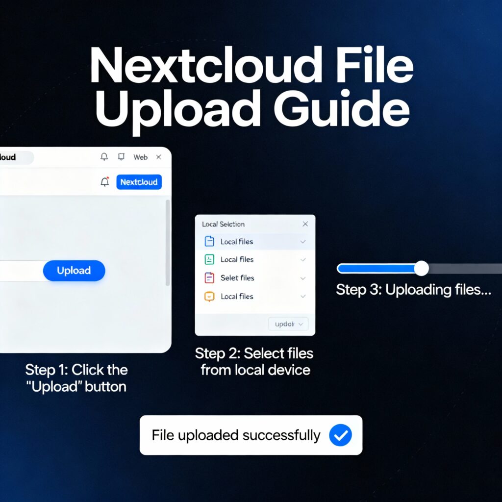 Nextcloud File Upload Guide