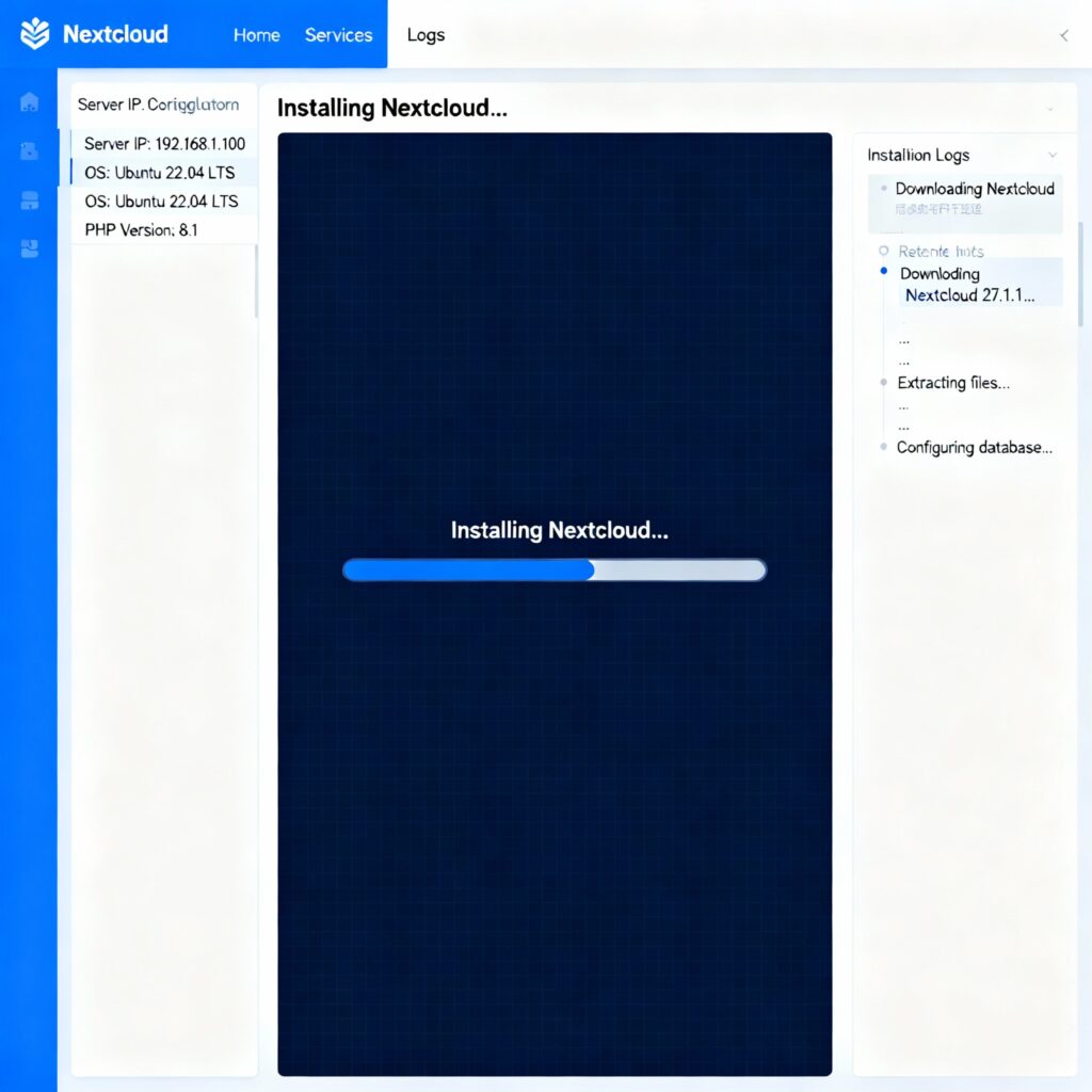 Installation von Nextcloud