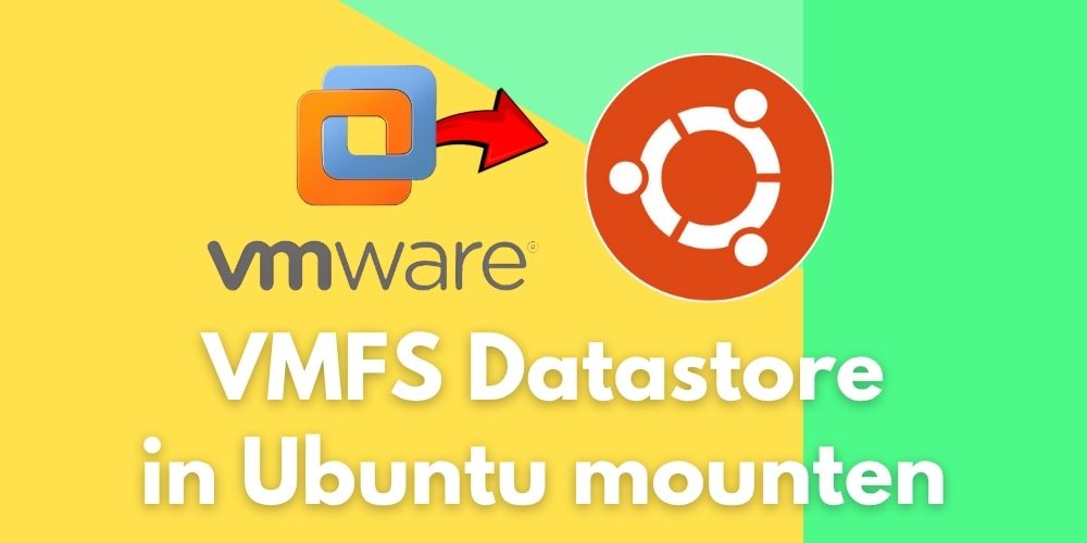 vmfs datastore in ubuntu mounten