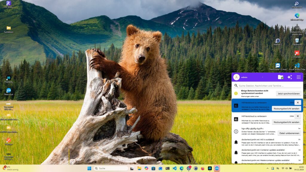 Nextcloud Client in Windows
