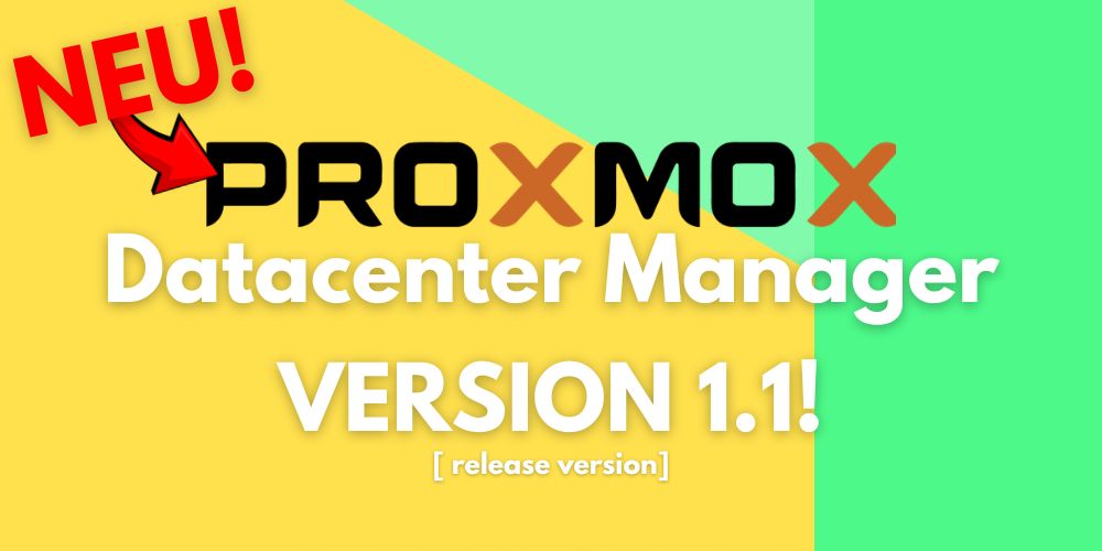 proxmox datacenter manager